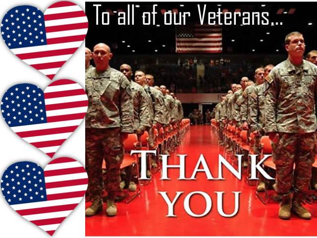 Thank you Vets