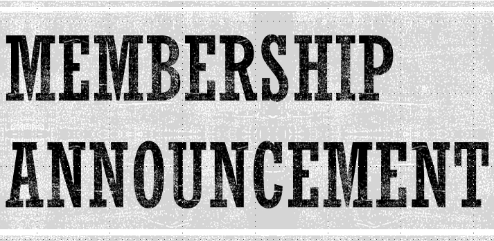 Membership Announcement logo
