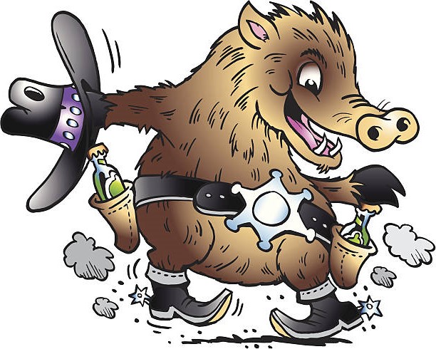 A Dancing Javelina Boar