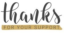 thanks for your support