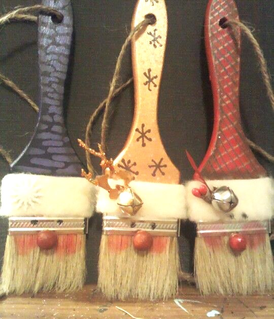 paintbrush santa class