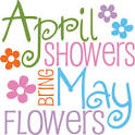 april showers bring may flowers clipart