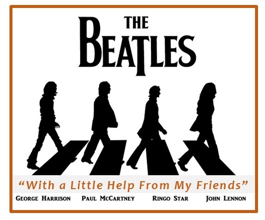 with a little help from my friends